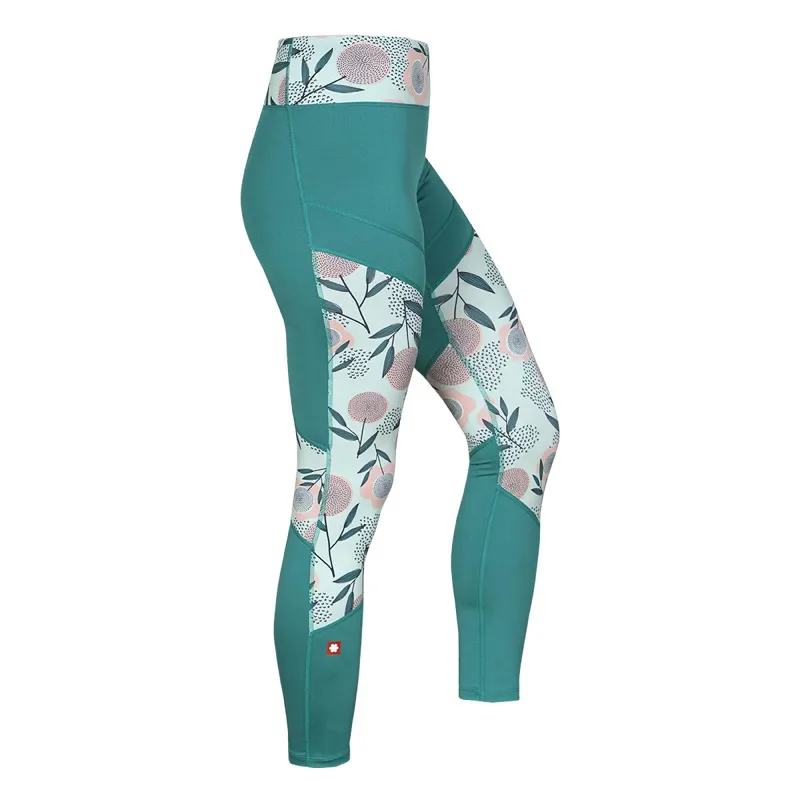 Ocun Women's Rhea Leggings in Green Porcelain-3