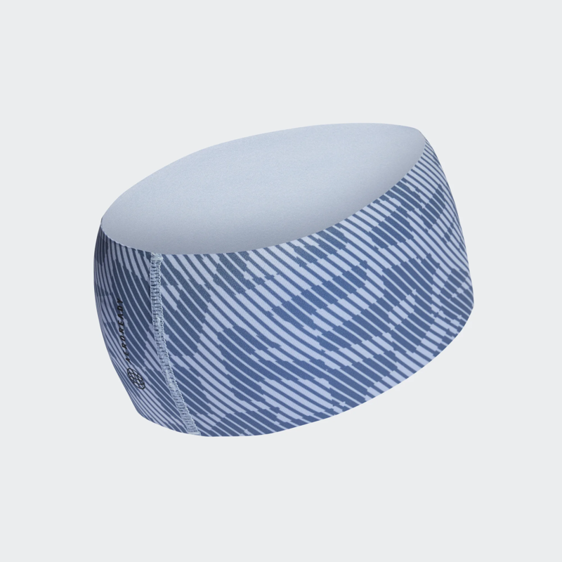 adidas Terrex Aeroready Graphic Headband in Blue Dawn/Wonder Steel-1