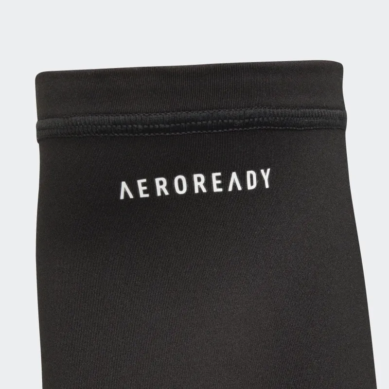 adidas Terrex Primeblue Trail Arm Sleeves in Black/White-2