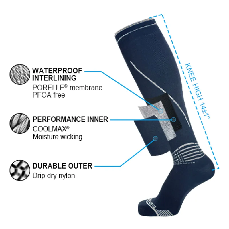 Dexshell Longlite Socks 2.0 Unisex Waterproof Socks -1