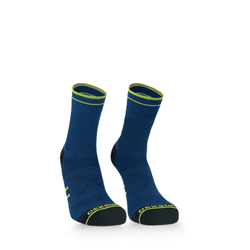 Dexshell Running Lite 2.0 Socks Waterproof Running Socks in Mallard Blue
