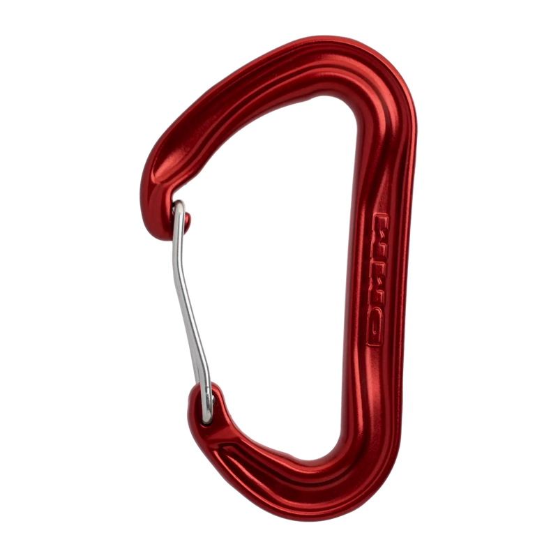 DMM Phantom Wire Climbing Carabiner in Red