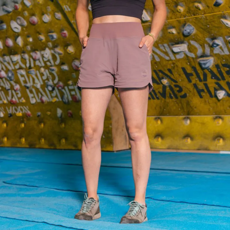 Moon Samurai Women's Climbing Short in Rose-2