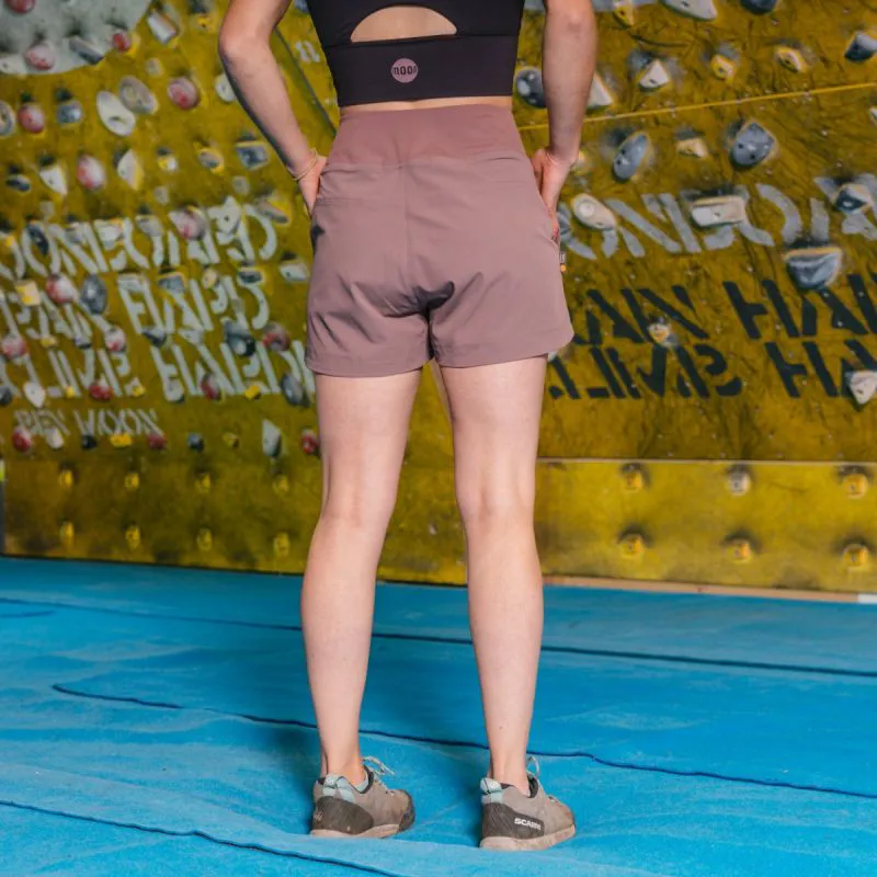 Moon Samurai Women's Climbing Short in Rose-3
