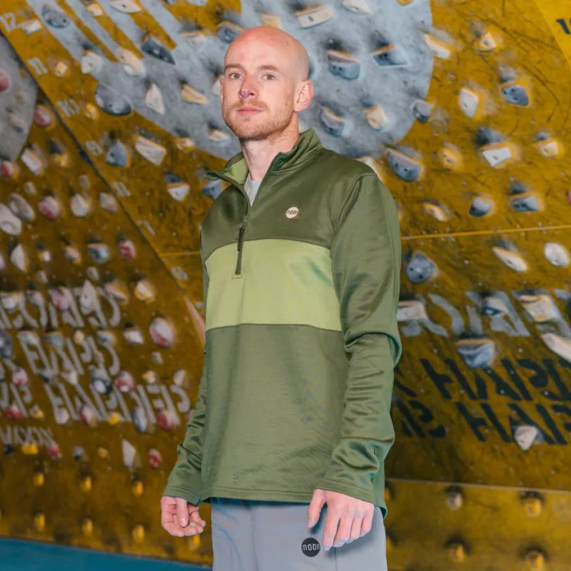 Moon Men's S7 Stretch Top in Green-3