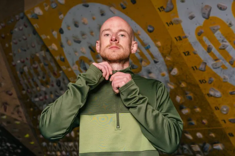 Moon Men's S7 Stretch Top in Green-6