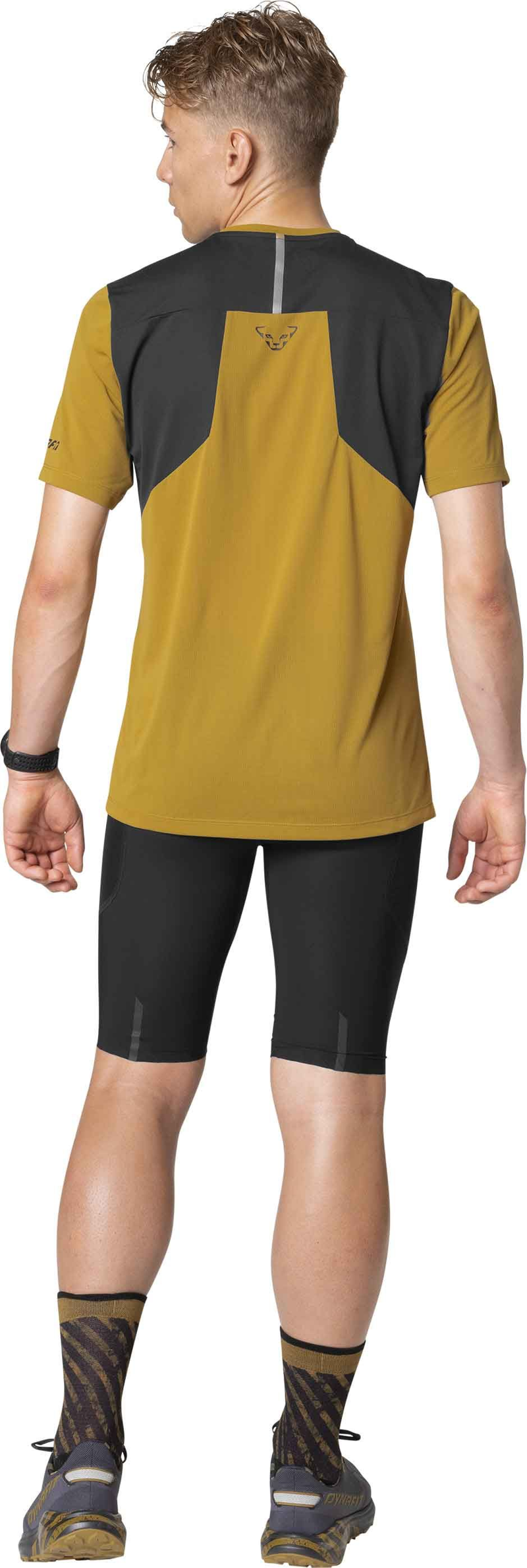 Dynafit Sky Shirt Men's Running Top in Tobacco-2