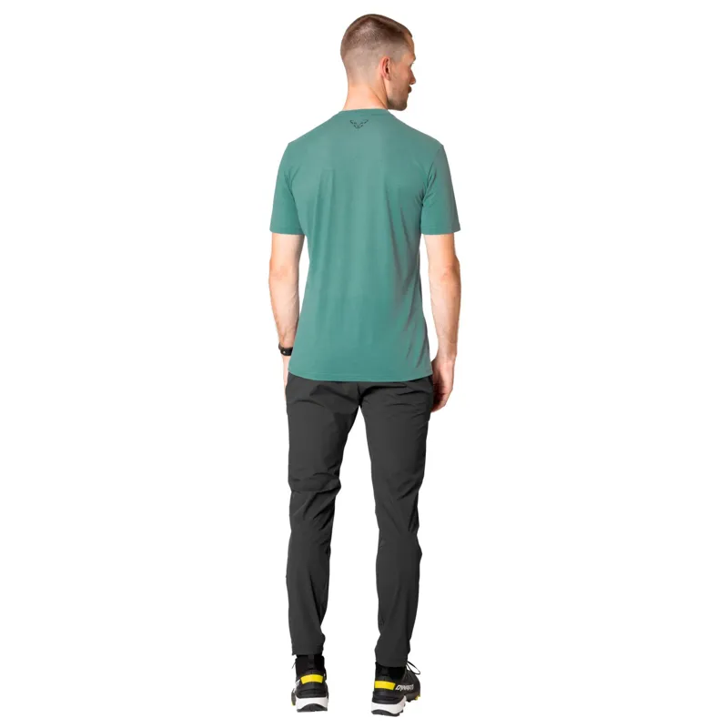 Dynafit Transalper Men's Graphic Short-Sleeve T-Shirt in Atlantic-2
