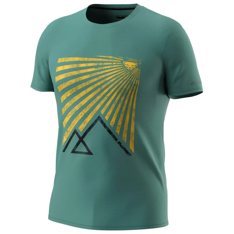 Dynafit Transalper Men's Graphic Short-Sleeve T-Shirt in Atlantic