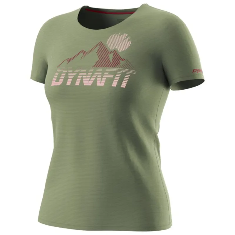 Dynafit Transalper Women's Graphic Short-Sleeve T-Shirt in Sage 