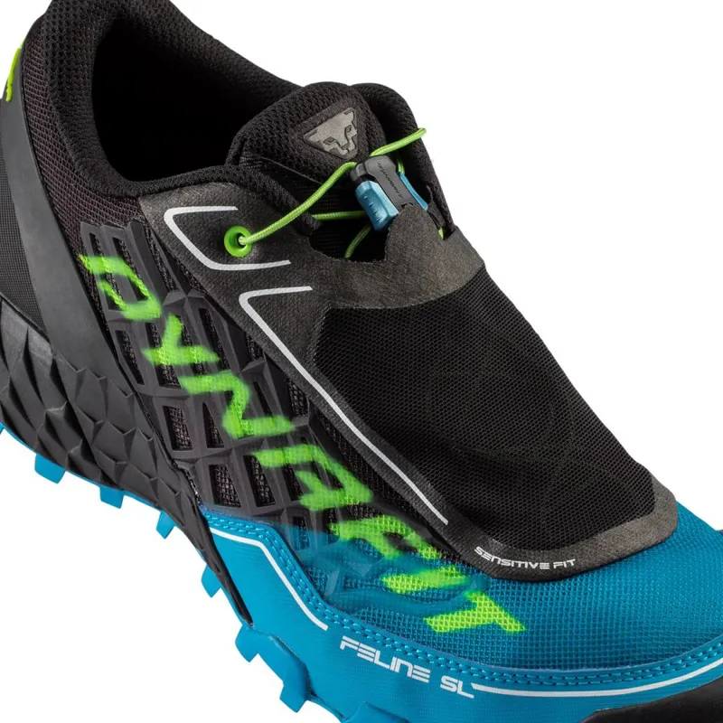 Dynafit Feline SL Men's Trail/Fell Running Shoe in Asphalt/Methyl Blue-4