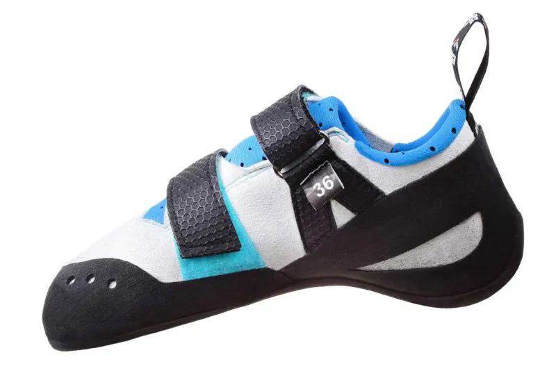 Eb Climbing Mojo Unisex Climbing Shoe in White/Blue-1