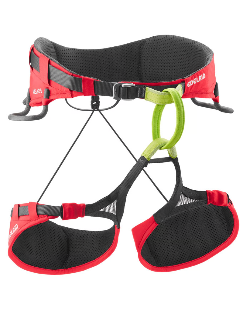 Edelrid Helios II Men's Climbing Harness in Lava