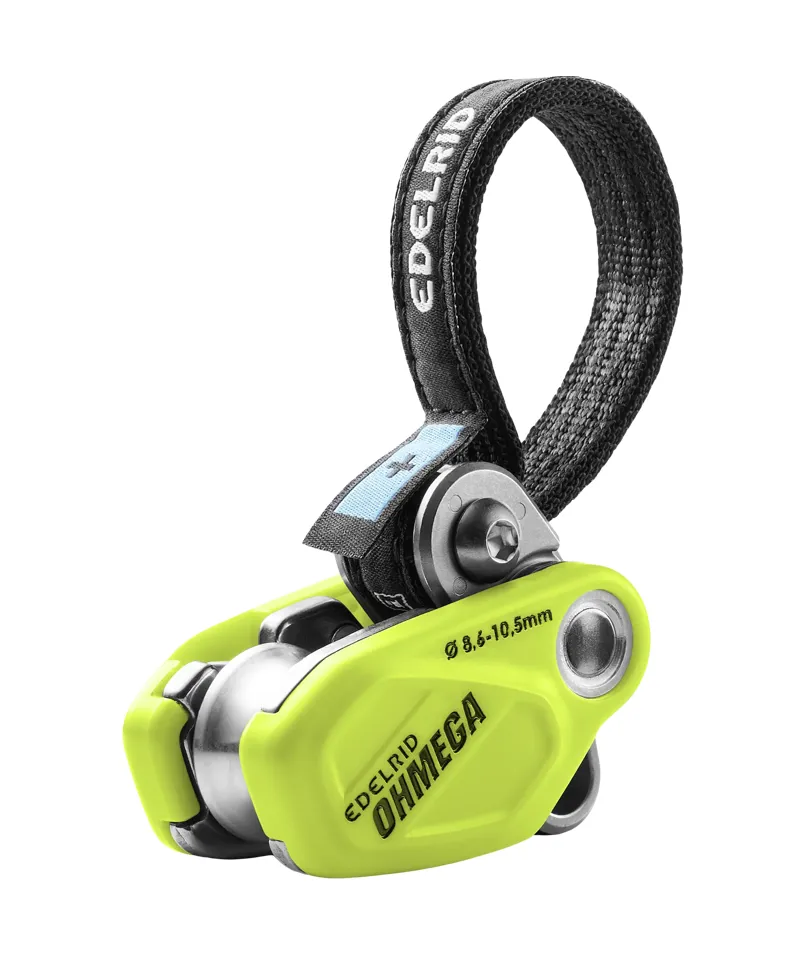 Edelrid Ohmega Climbing Belay Assistant in Oasis