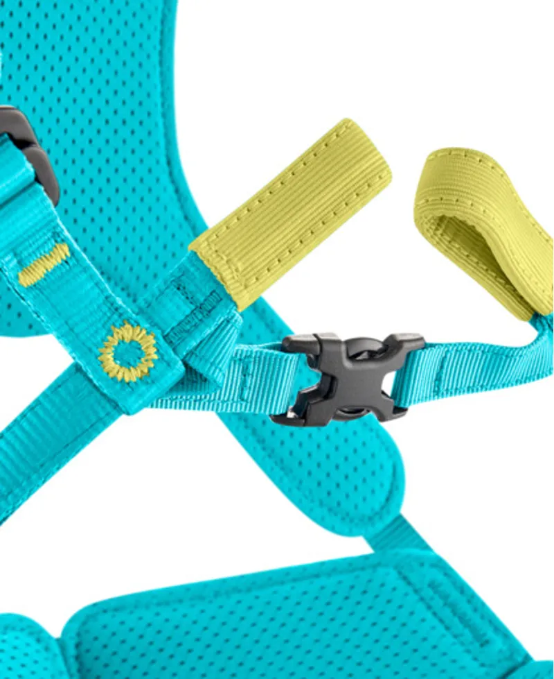 Edelrid Fraggle III Kid's Full Body Climbing Harness in Icemint-2
