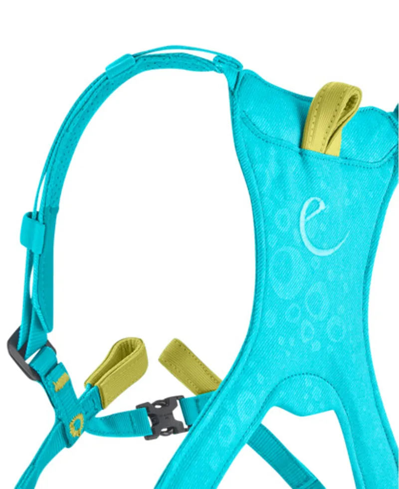 Edelrid Fraggle III Kid's Full Body Climbing Harness in Icemint-3
