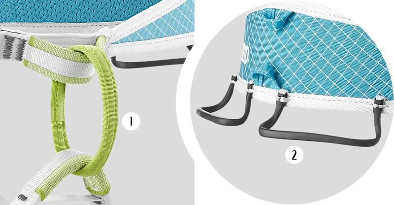 Edelrid Prisma Climbing Harness in Icemint-1