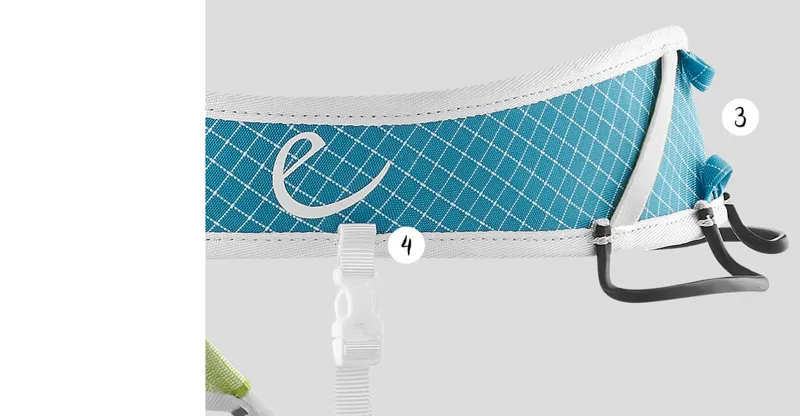 Edelrid Prisma Climbing Harness in Icemint-2