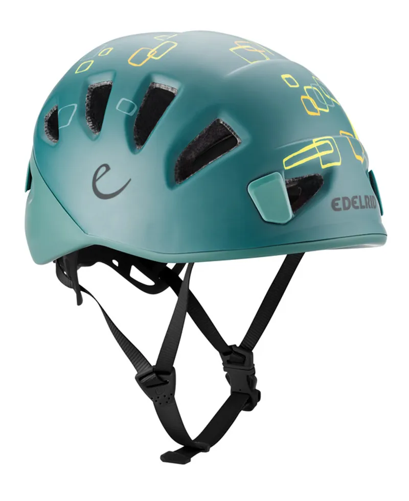 Edelrid Shield II Kid's Helmet in Jade/Petrol