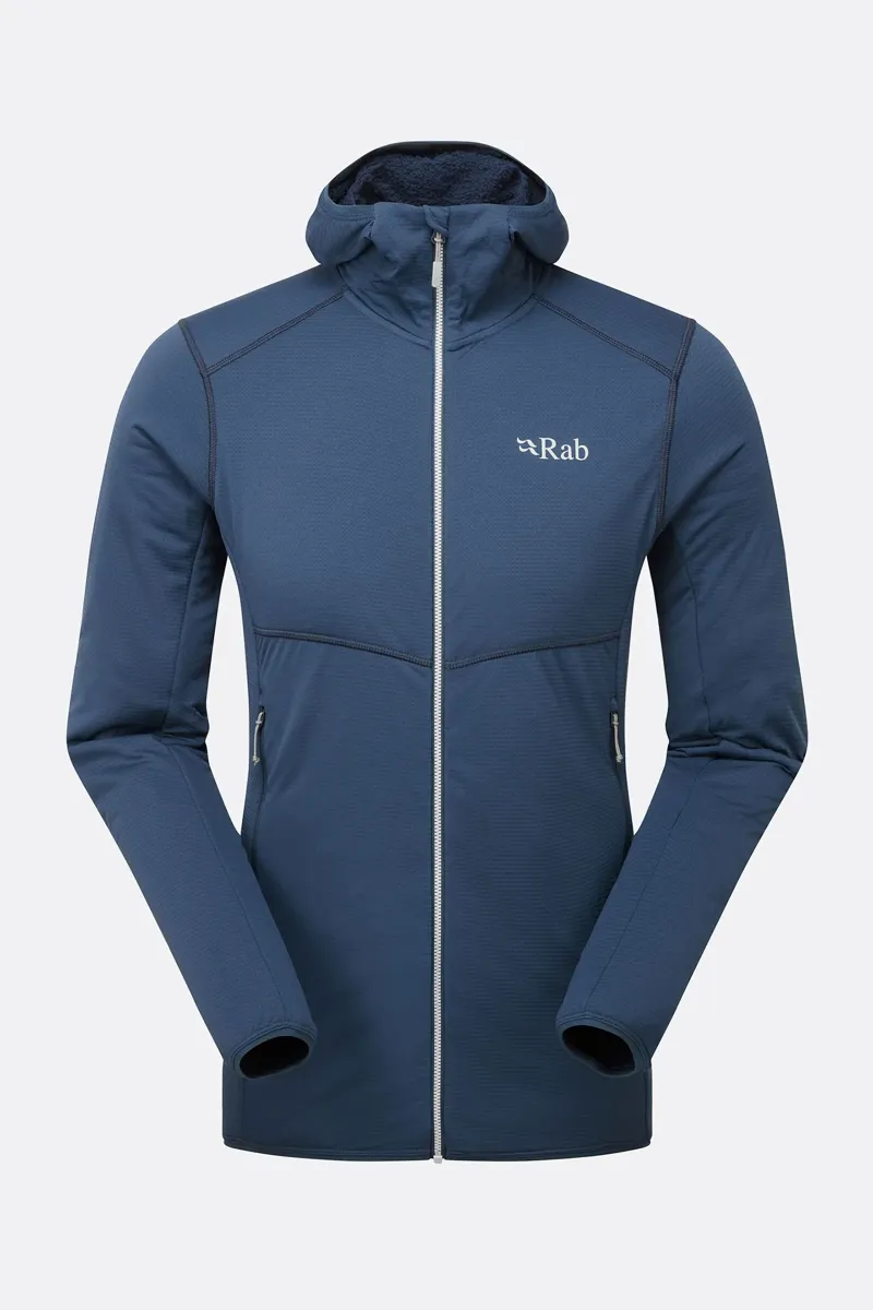 Rab Men's Evolute Hoody in Tempest Blue 
