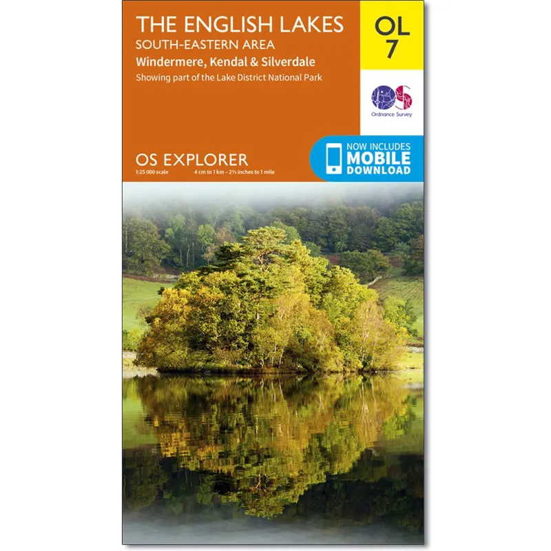 Ordnance Survey OL Explorer South-Eastern 7 Map