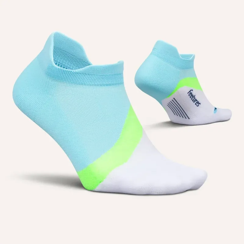 Feetures Elite Light Cushion Tab Running Sock in Cool Plunge-1