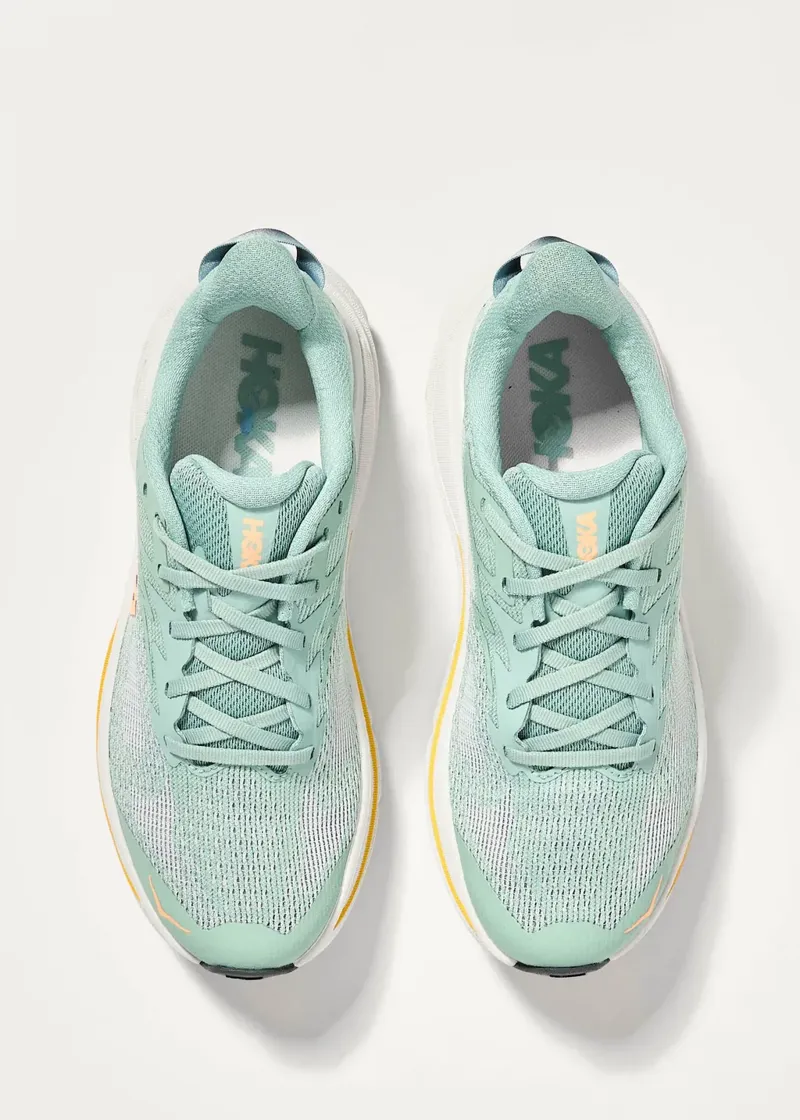 Hoka Challenger 8 Women's Trail Running Shoe in Jade/Cosmic Grey-5