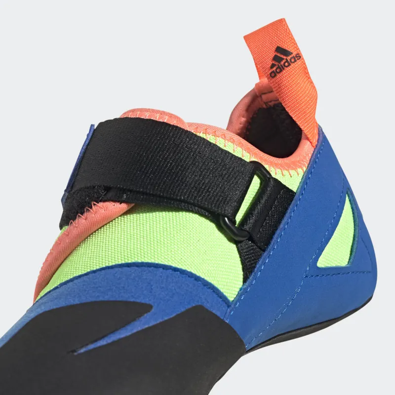 Adidas Five Ten Kirigami Kids Climbing Shoe in Glow Blue/SigCrl/SigGrn-6