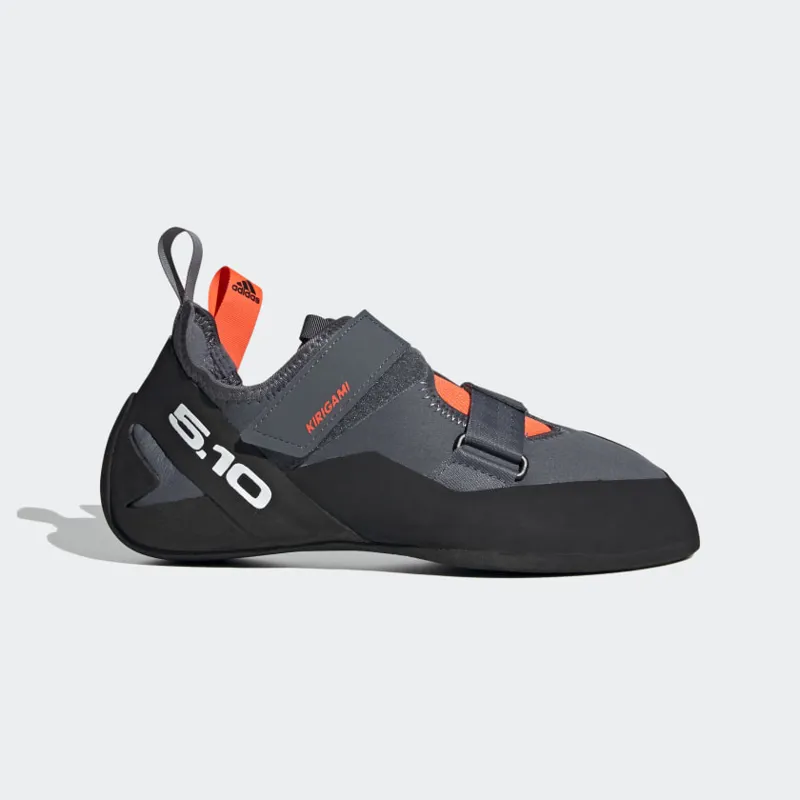 adidas Five Ten Kirigami Climbing Shoe in Onix/Core Black/Solar Red