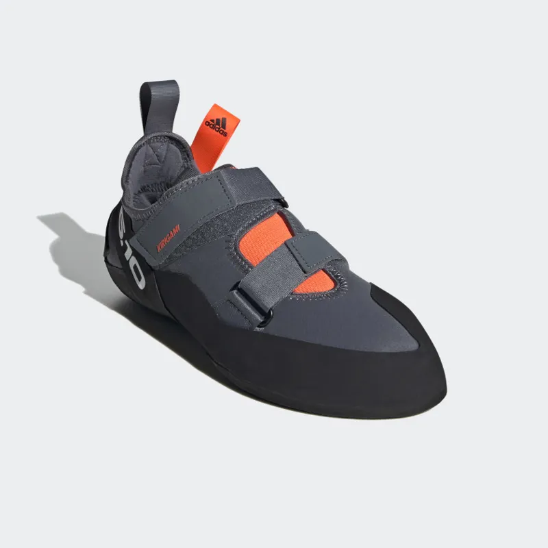 adidas Five Ten Kirigami Climbing Shoe in Onix/Core Black/Solar Red-4