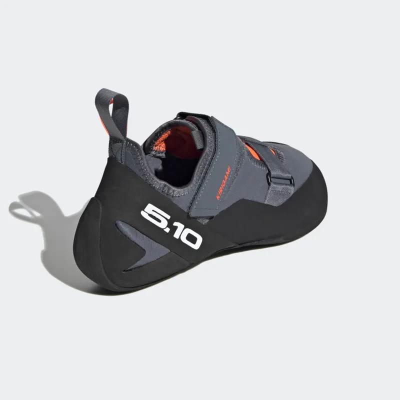 adidas Five Ten Kirigami Climbing Shoe in Onix/Core Black/Solar Red-5