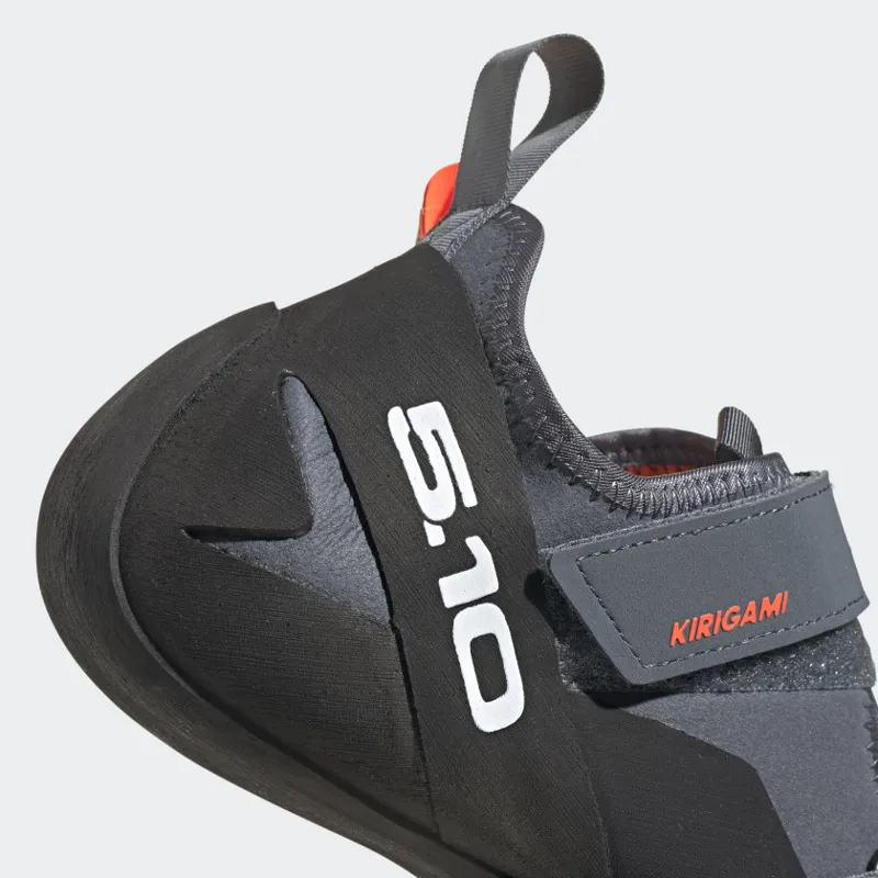 adidas Five Ten Kirigami Climbing Shoe in Onix/Core Black/Solar Red-6