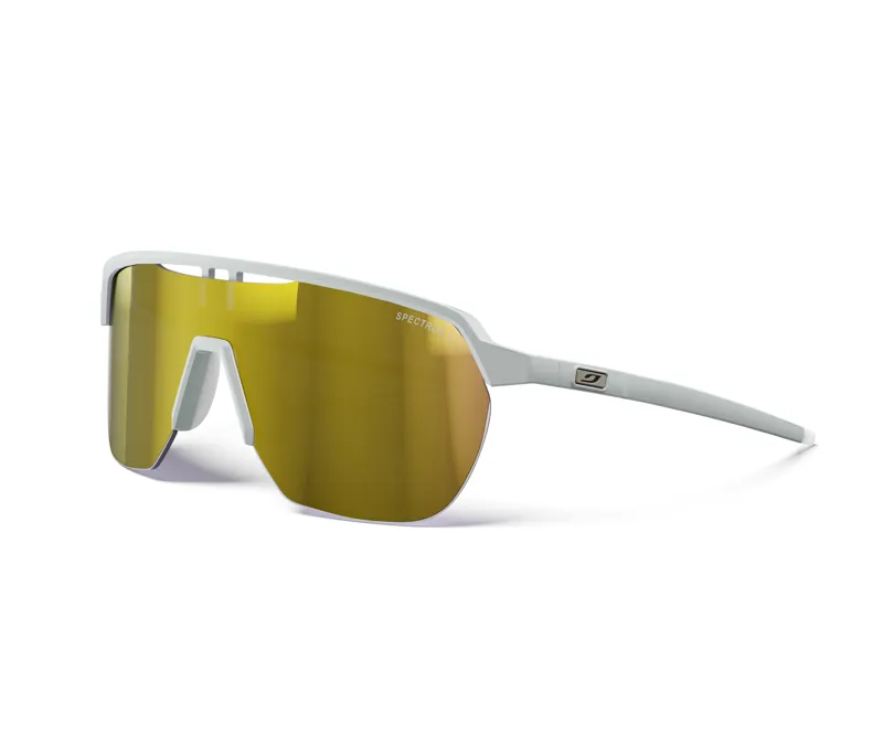 Julbo Frequency Running Sunglasses with Spectron 3 Lens in Light Gray/White
