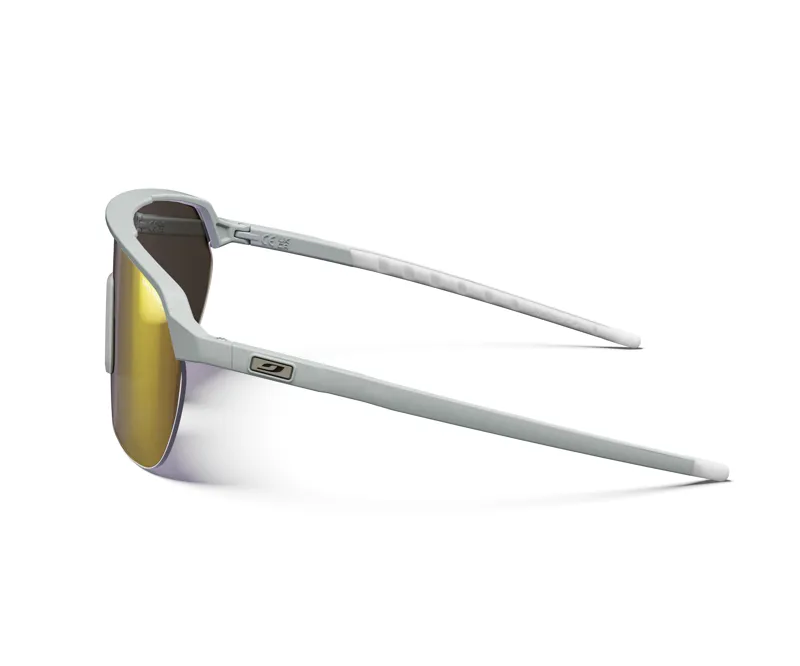 Julbo Frequency Running Sunglasses with Spectron 3 Lens in Light Gray/White-4