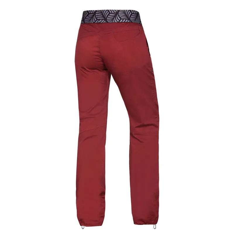 Ocun Pantera Organic Pant Women's Climbing Trouser in Wine Syrah-1