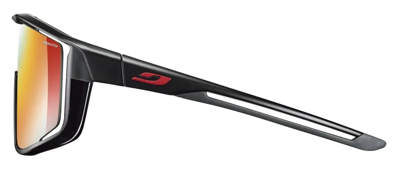 Julbo Fury Sunglasses in Black/Red-1
