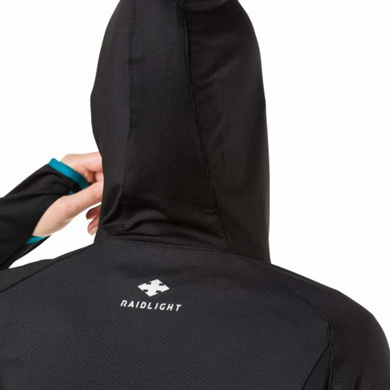Raidlight Activ Hybrid Womens Jacket in Black-2
