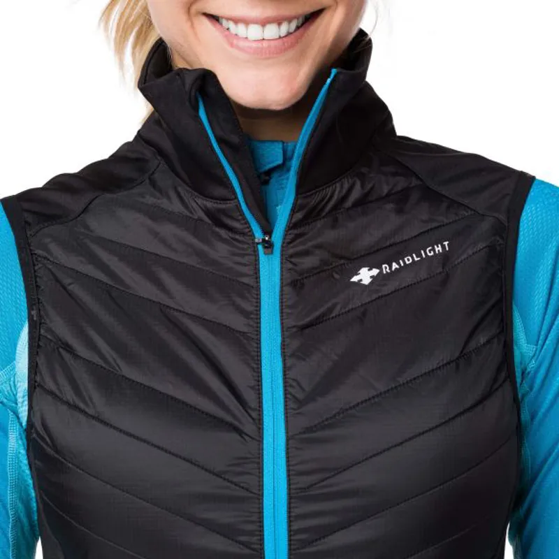 Raidlight Womens Activ Hybrid Vest in Black-1