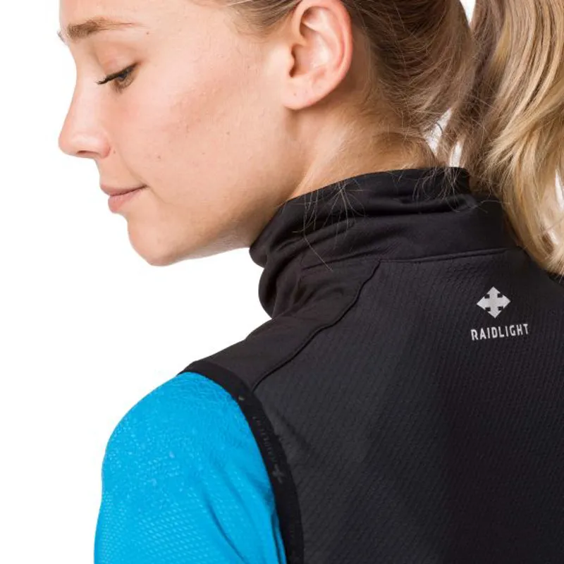 Raidlight Womens Activ Hybrid Vest in Black-3