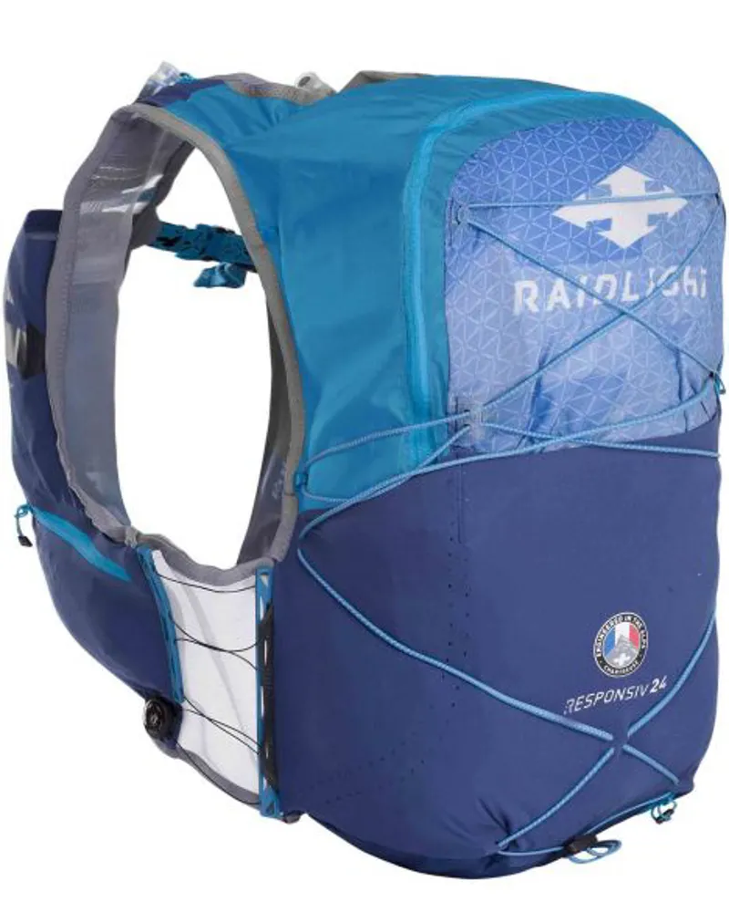 Raidlight Responsiv 24L Mens Running Vest in Dark Blue