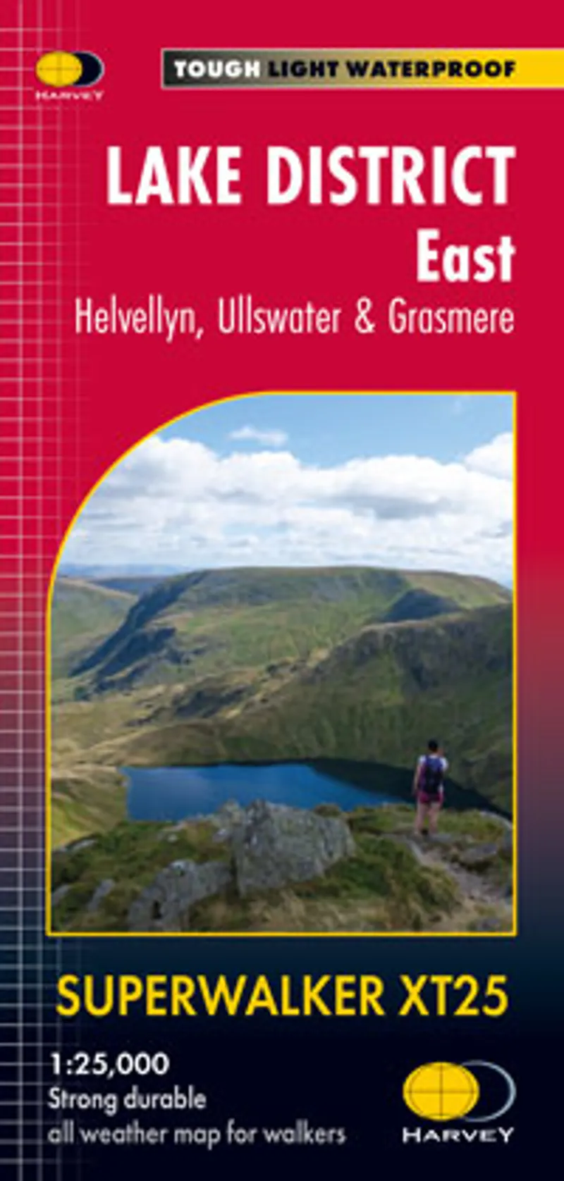 Harvey Superwalker XT25 Lake District East Map