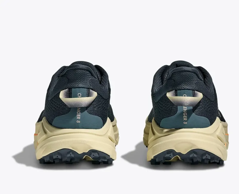 Hoka Challenger 8 Men's Trail Running Shoe in Faded Navy/Pampass Grass-5