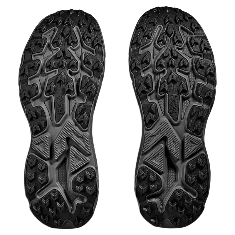 Hoka Challenger 8 Men's Trail Running Shoe in Black/Outer Orbit-2