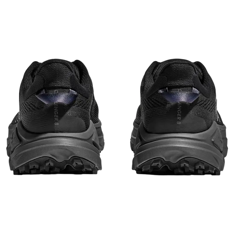 Hoka Challenger 8 Men's Trail Running Shoe in Black/Outer Orbit-5
