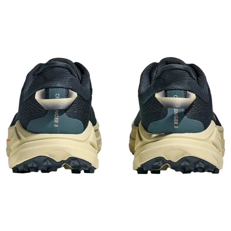 Hoka Challenger 8 Men's Trail Running Shoe in Faded Navy/Pampass Grass-5