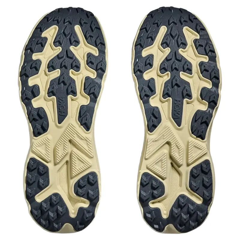 Hoka Challenger 8 Men's Trail Running Shoe in Faded Navy/Pampass Grass-2