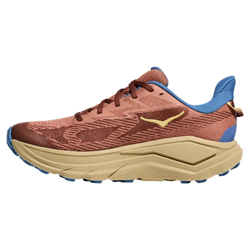 Hoka Challenger 8 Men's Trail Running Shoe in Maple/Cardamom-3