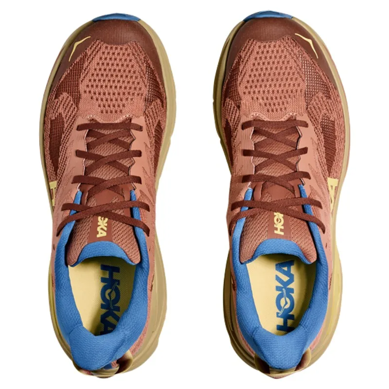 Hoka Challenger 8 Men's Trail Running Shoe in Maple/Cardamom-1