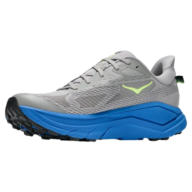 Hoka Challenger 8 Men's Trail Running Shoe in Stardust/Virtual Blue-3