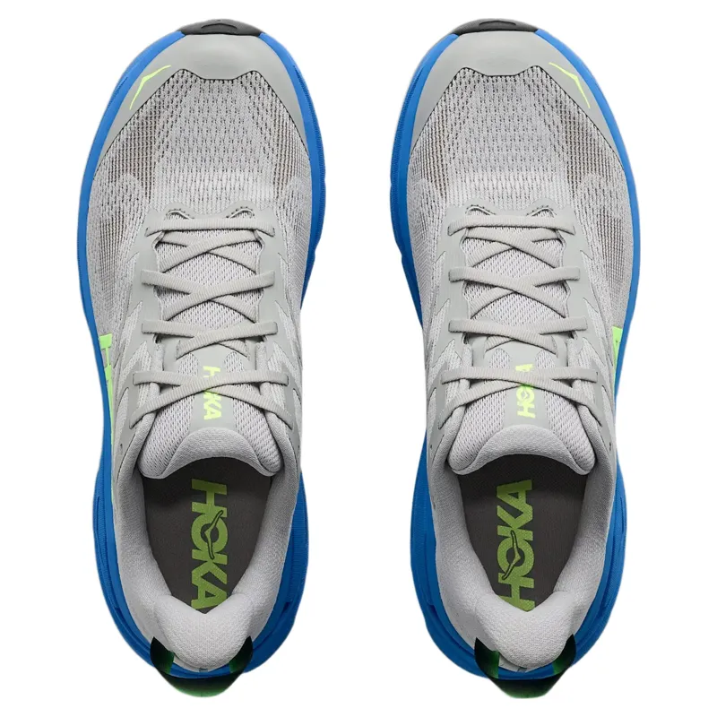 Hoka Challenger 8 Men's Trail Running Shoe in Stardust/Virtual Blue-1